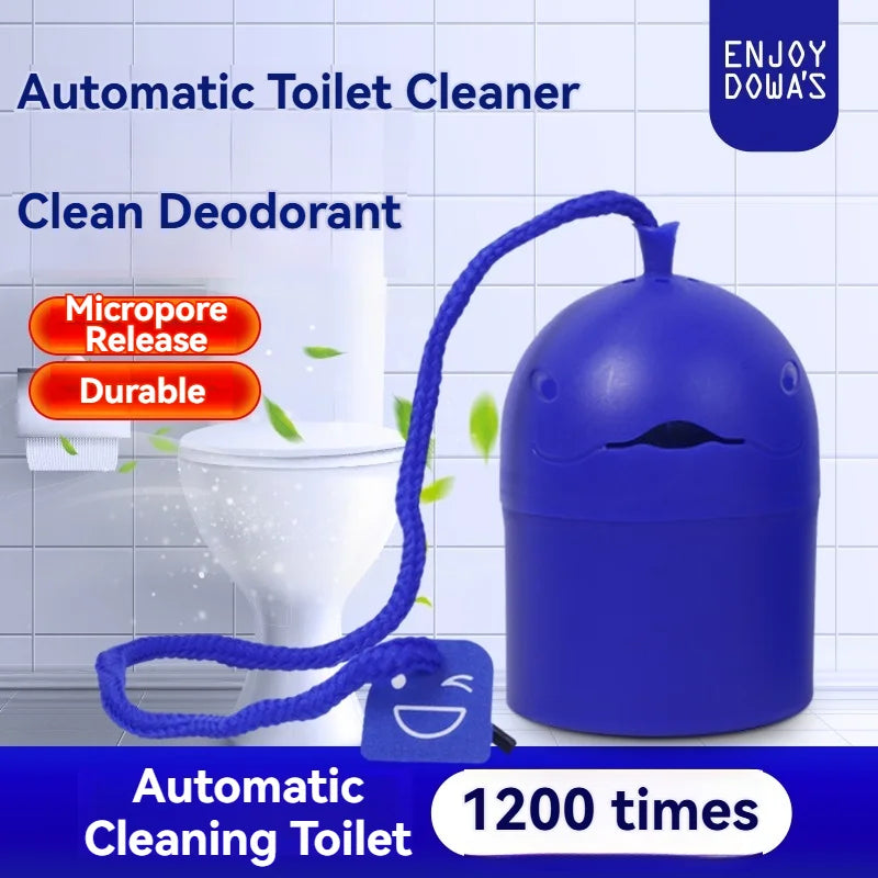 Whale-Shaped Toilet Cleaner Magic
