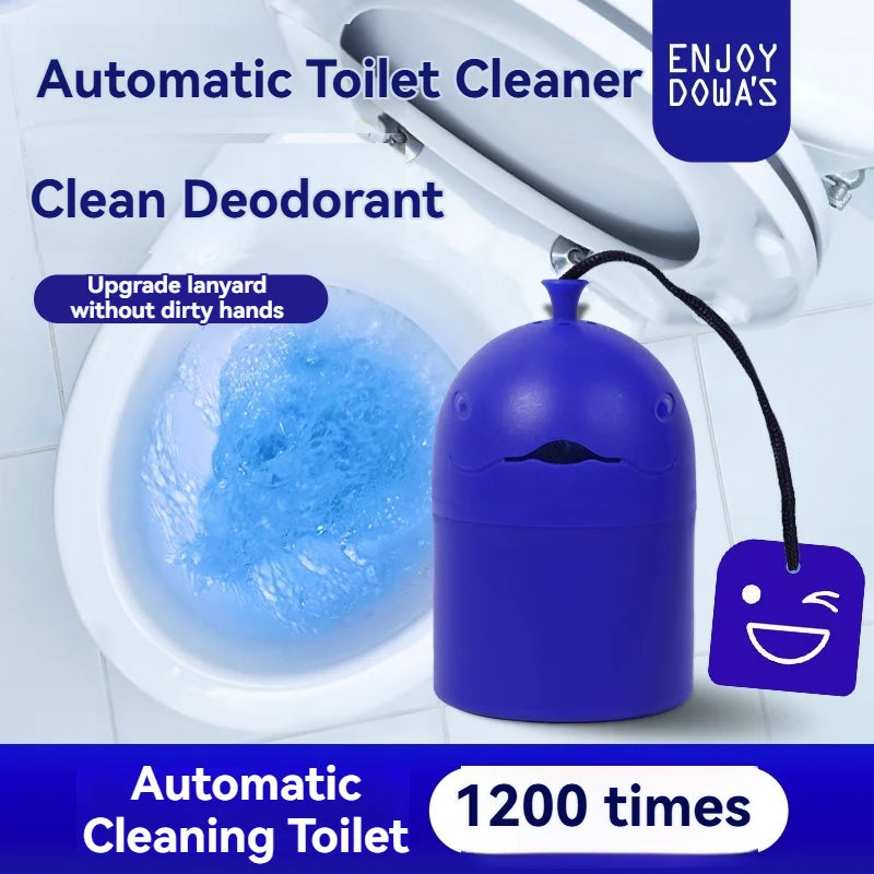 Whale-Shaped Toilet Cleaner Magic