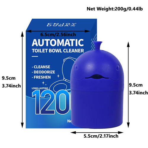 Whale-Shaped Toilet Cleaner Magic